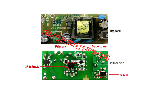 12V-0.5A開(kāi)關(guān)電源方案LP3669CS